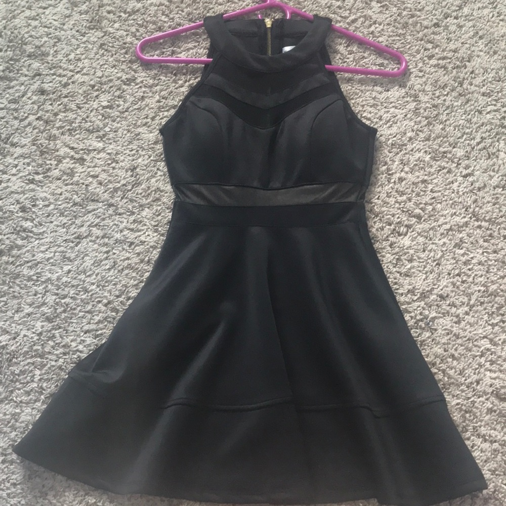 Black skater dress for homecoming